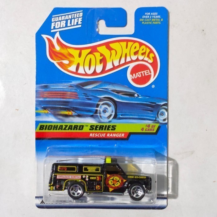 Hotwheels Rescue Ranger hitam HW