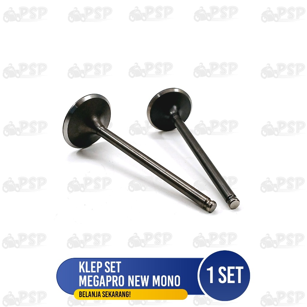 Klep Set Megapro New Mono (Set Isi 2) - Payung Kelep Klep Valve Set In Ex Honda CB150 Verza Versa