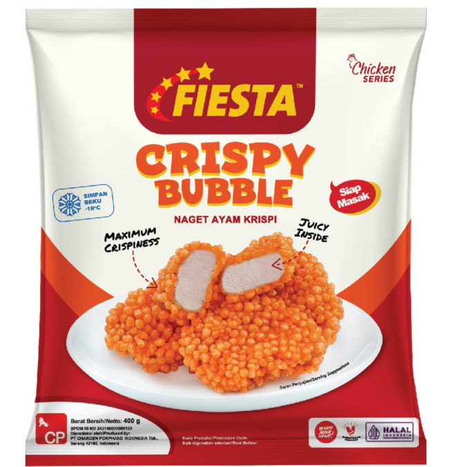 

fiesta crispy bubble 400 gr