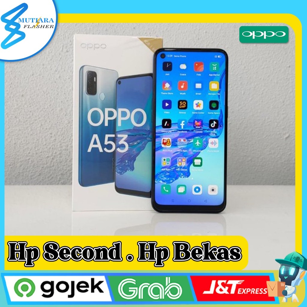 Oppo A53 Ram 4/64GB | Ram 4/128GB | Ram 6/128GB Second Original