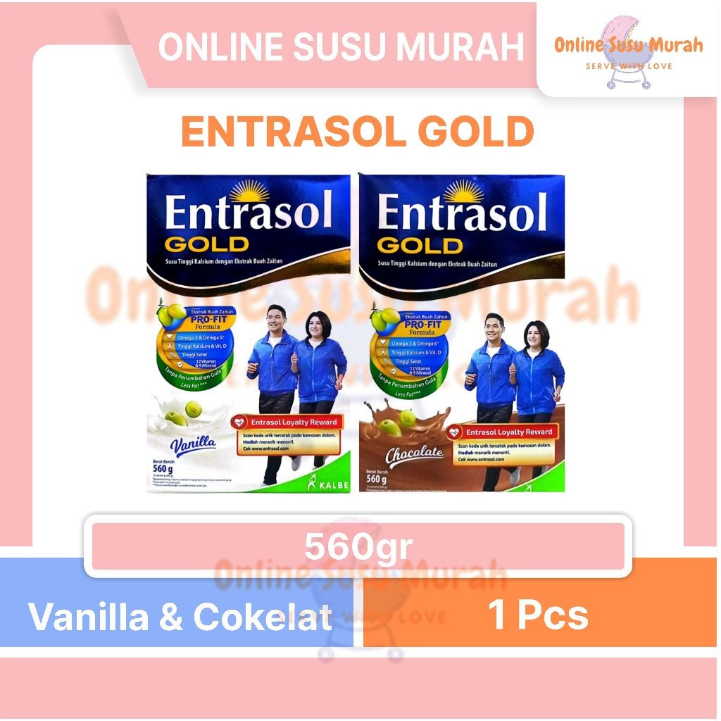 

Entrasol Gold Profit 560GR Coklat Vanila 560 Gr Sebelumnya 600GR 600 Gr SSKD