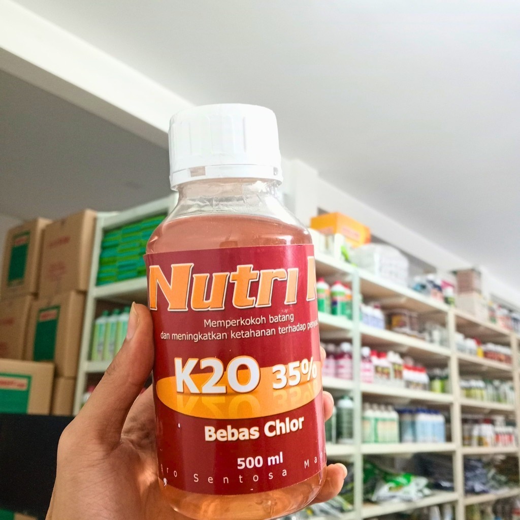 Nutri K Pupuk Cair 500ml K2O 35 Persen Bebas Chlor