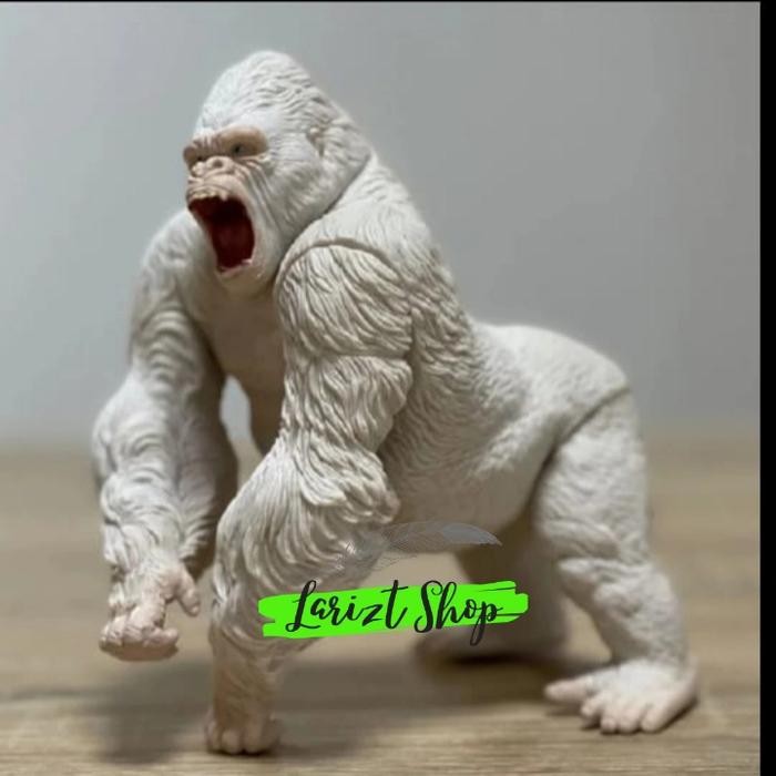 MAXX Angry Kong The Skull Island Vinyl Monster Kaiju Figure - White Walk