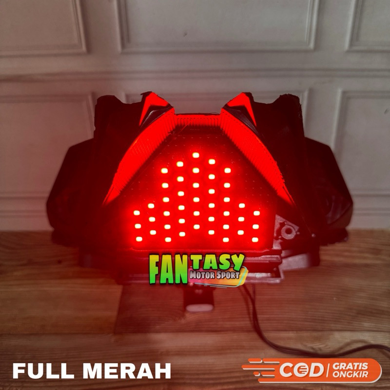 STOPLAMP RUNNING / LAMPU STOP RUNNING BEAT FI STREET ECO 2016 - 2019 8 MODEco