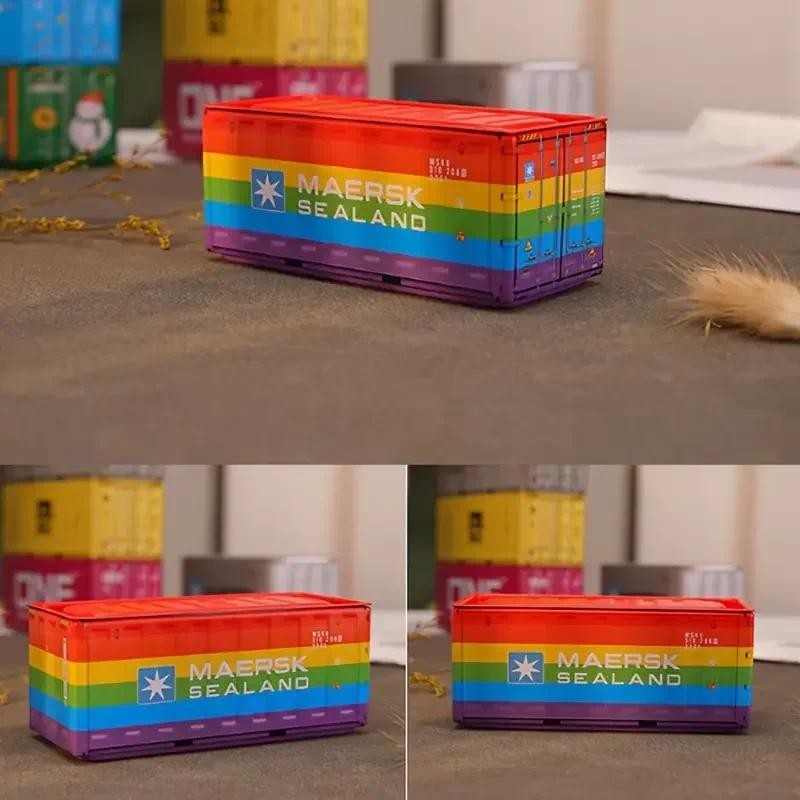 

Compact Iron Storage Container - Creative Desktop Organizer, Office Supply Tube, Office Desk Organizer Metal Box