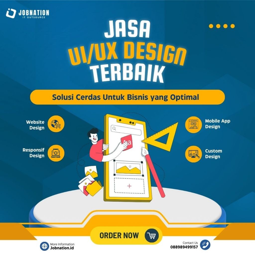 JASA DESIGN UI/UX Desain Profesional | Design UI/UX | Desain UIUX | Jasa UI/UX | Free Revisi  | Figm