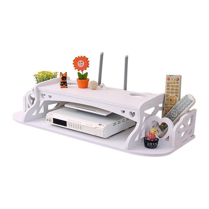 Rak Gantung Ambalan dinding / Rak Dinding Ambalan DVD WPC