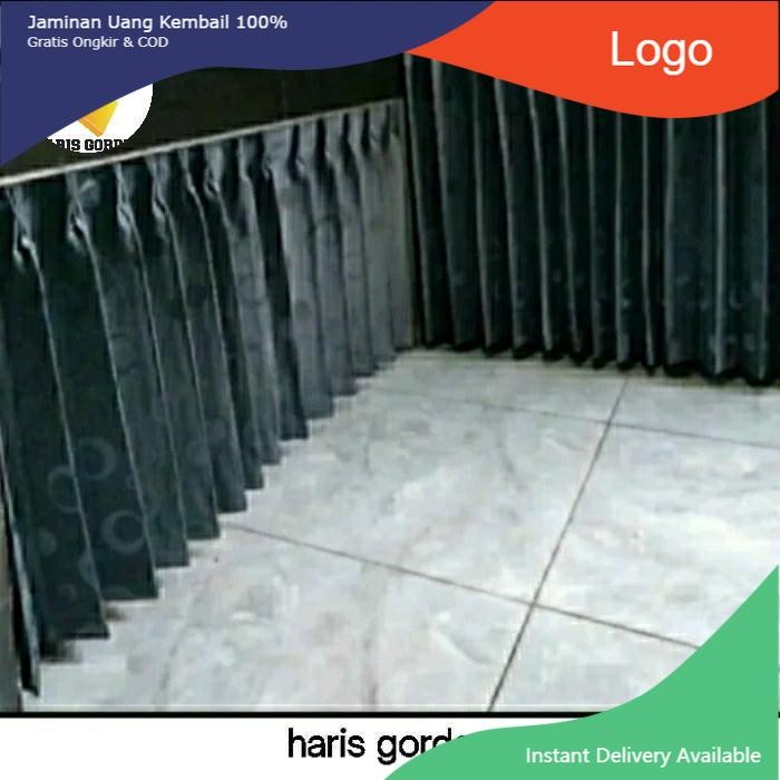gorden kolong dapur . bahan halus dan harga murah gorden rempel kawat S
