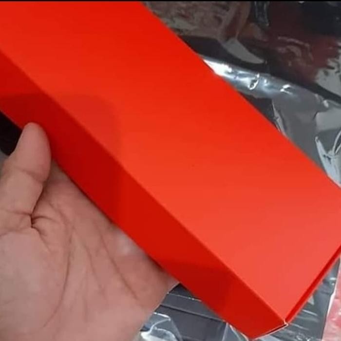 Dus Box Nastar Mika Sekat 12 Lubang (10 set) - merah cabe