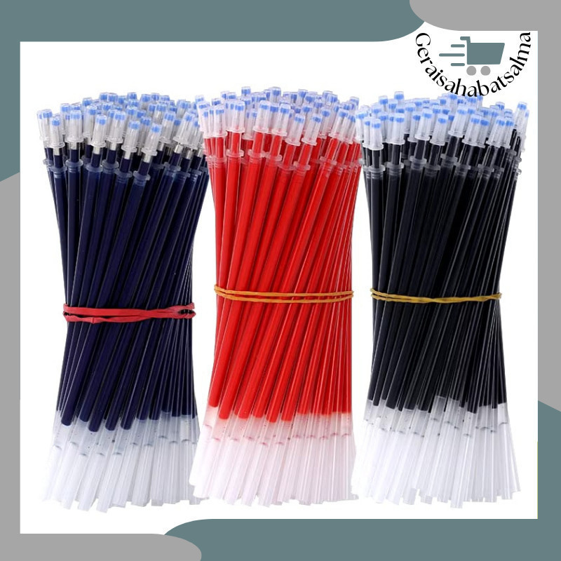 

REFILL TINTA PULPEN GEL TINTA PENA CAIR ISI ULANG 0.5mm TINTA PULPEN HITAM MERAH (RTPG1)