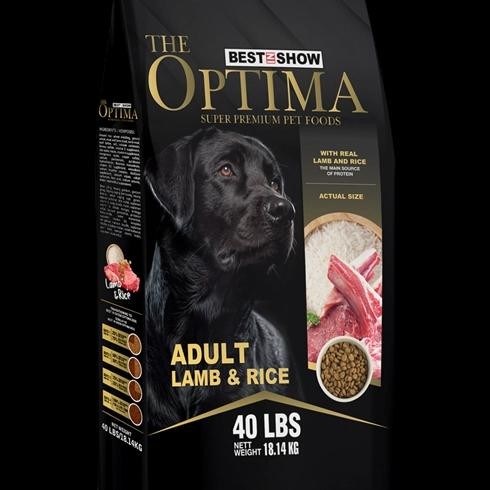 Optima Lamb / Optima Beef / Optima Dog 18 kg / Makanan Anjing Optima - lamb