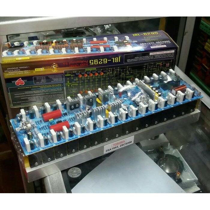 KIT POWER AMPLIFIER JBL-6295 TR TOSHIBA ORIGINAL 2400W