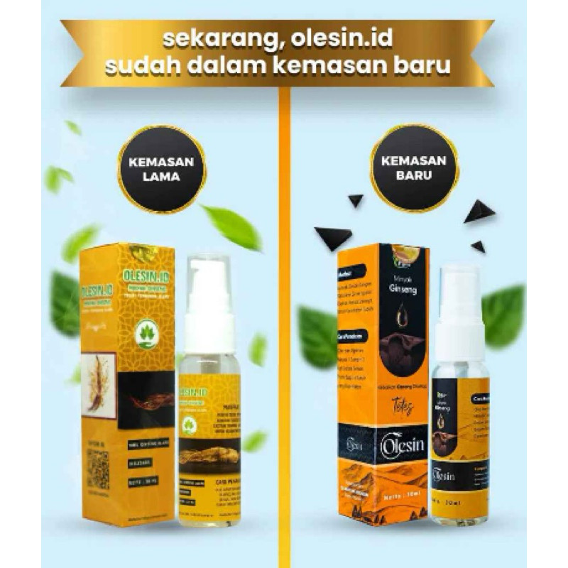 [Berhologram] Olesin Id Minyak Ginseng Obat Benjolan Sel Tumor Kelenjar Kanker Dan Lainnya BPOM Asli