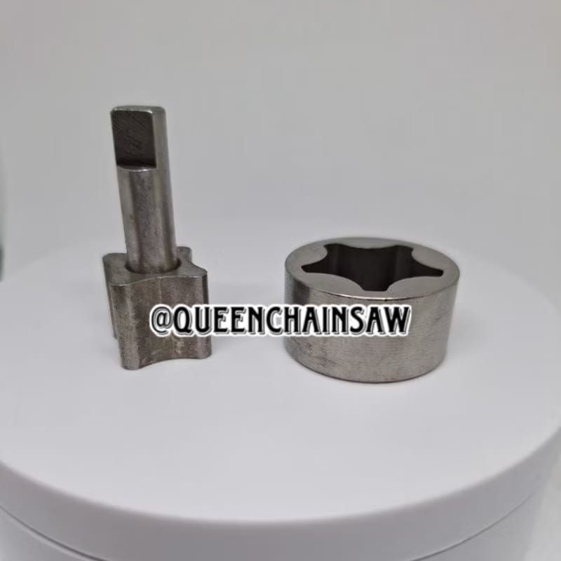 ROTOR BINTANG POMPA OLI RD85 LAMA KUBOTA