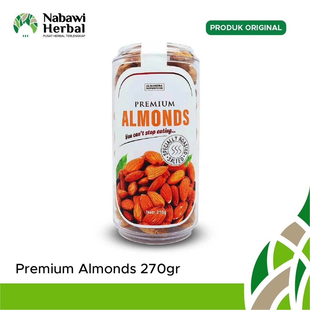 

Kacang Almond Toples 270gramby bonis