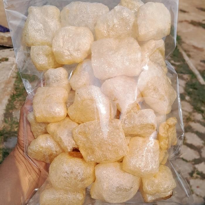 

KERUPUK KULIT SAPI ASLI DAROKDOK 1 PACK SNACK CEMILAN - Original Asin