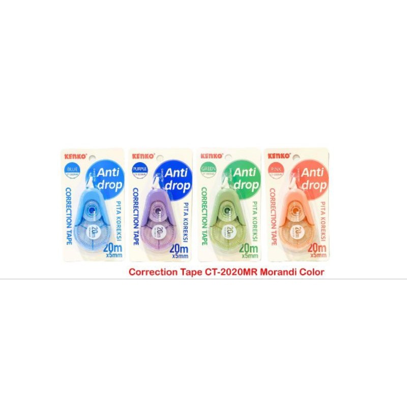 

Correction Tape/Tipe-x kertas Kenko Ct-2020Mr ( 1pcs )