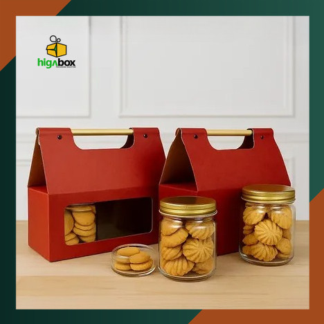 

Kotak Kado / Kotak Hampers Premium / Box Kado Hampers Elegan – Packaging Mika dengan Gagang Kayu – Ulang Tahun / Kotak Hampers Cantik Pernikahan / Kotak Hadiah Serbaguna / Gift Box | CC16 - CC17