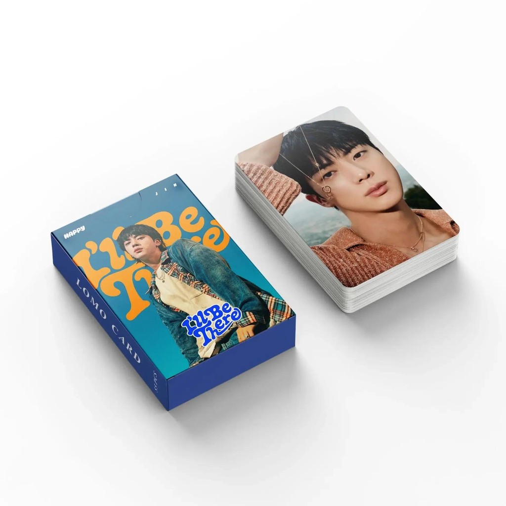 

55Pcs/Set Kpop Jin Cards New Album HAPPY Lomo Card Photocard Fans Collection Postcards Gift