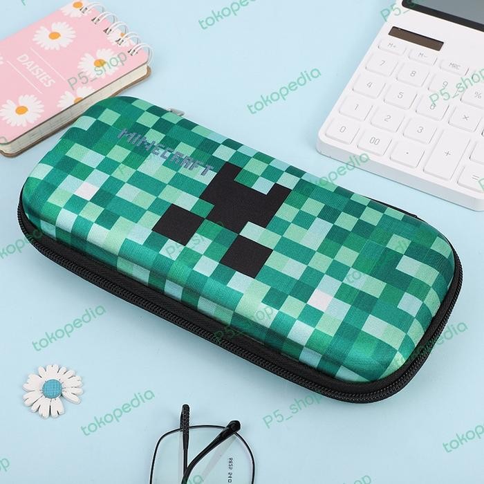 

AKS54~ [Trend Mainan] tempat pensil serbaguna game gaming Minecraft souvenir ulang tahun - motif A