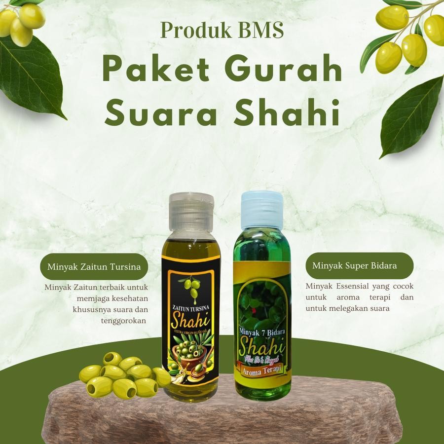 

Paket 2 Shahi (Minyak Super Bidara dan Minyak Zaitun Tursina)