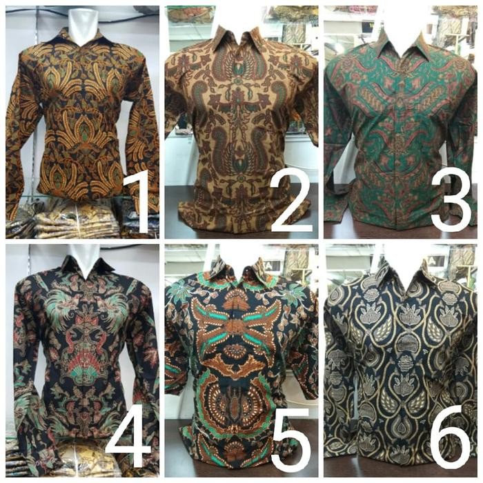Kemeja Baju Batik Pria Pendek Pejabat Seragam Ika Fashion Tanah Abang