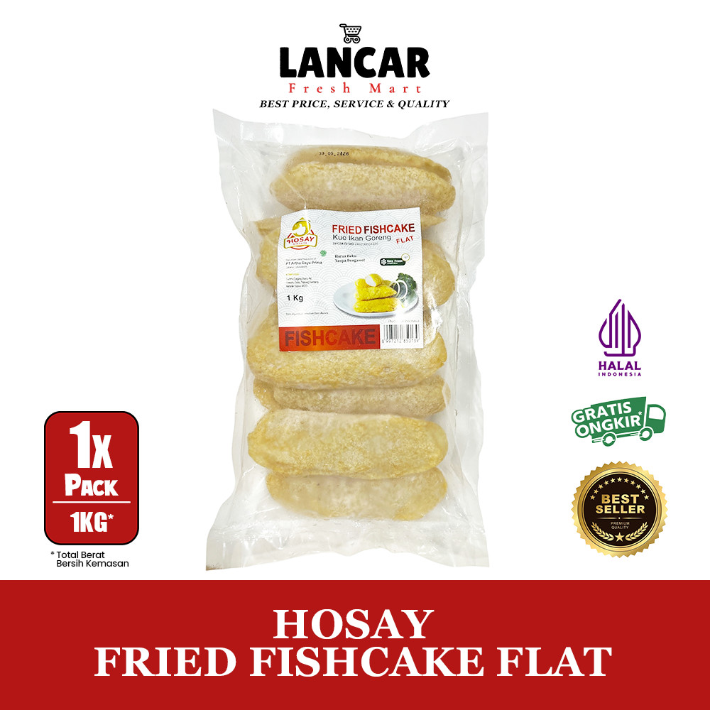 

HOSAY FLAT FRIED FISH CAKE 1KG
