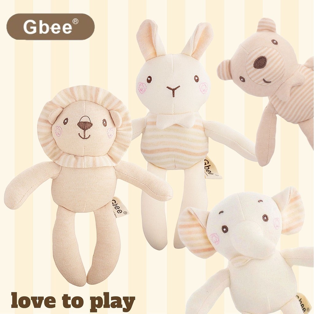 MINI BROWN PLUSH | plush doll boneka anak kecil | boneka kelinci beruang