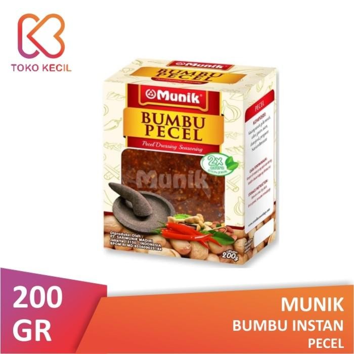 

Qr Mall- Terbaru~[BEST] Munik Bumbu Pecel 200gr (Tokcil) - Spesifikasi