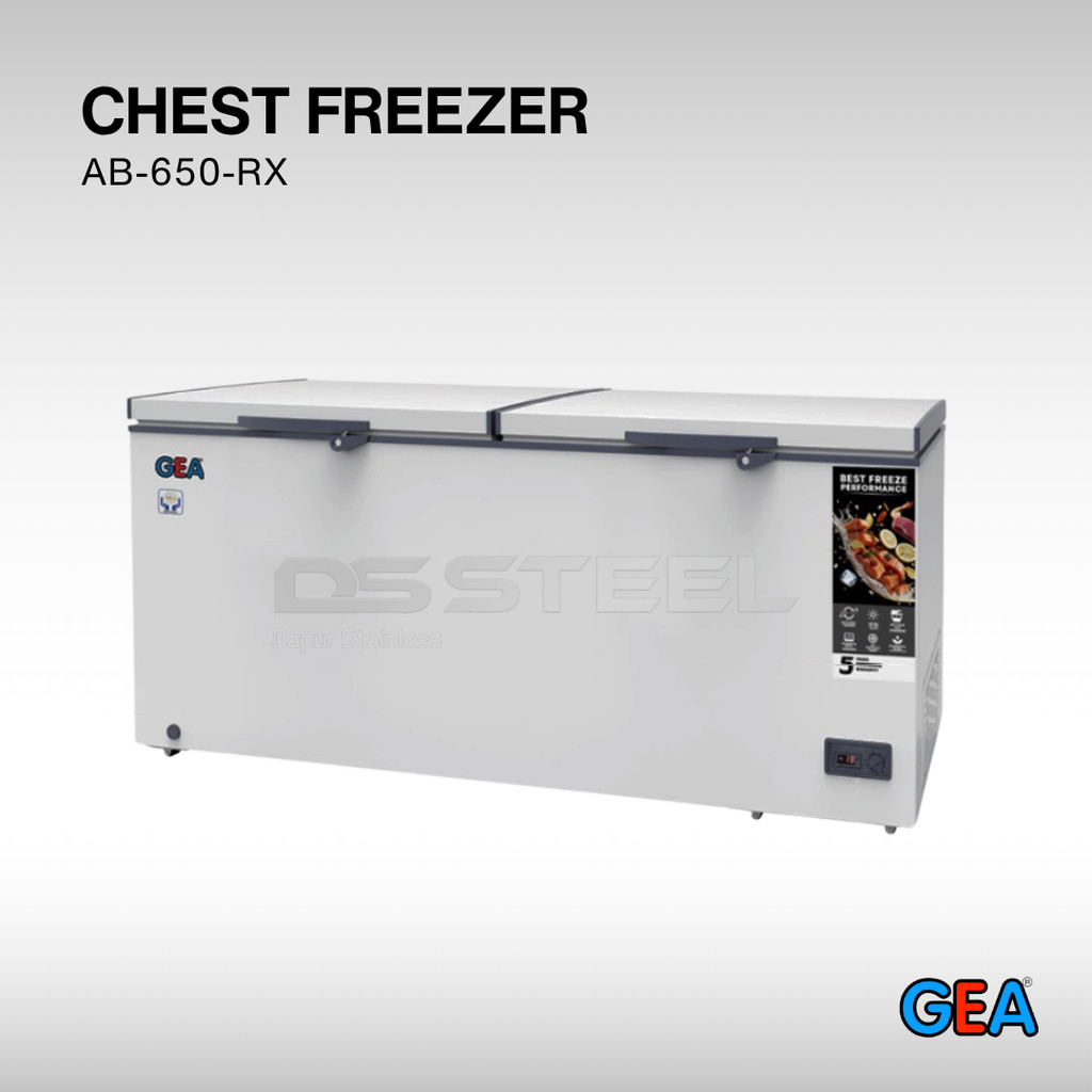 GEA Chest Freezer 600 Liter AB-650-RX / AB-650RX / 600 Liter AB 650 RX