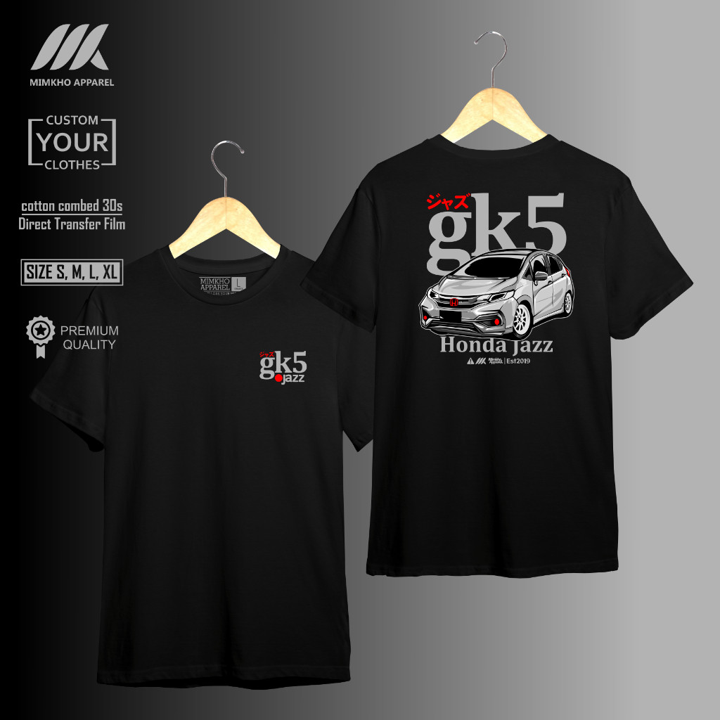 (COD) Mimkho Kaos Honda Jazz gk5/Mobil Jazz Gk5
