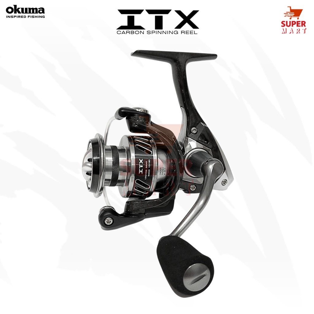 Supermart Surabaya Reel Pancing Okuma ITX // ITX CB Carbon Spinning Reel ringan dan smooth