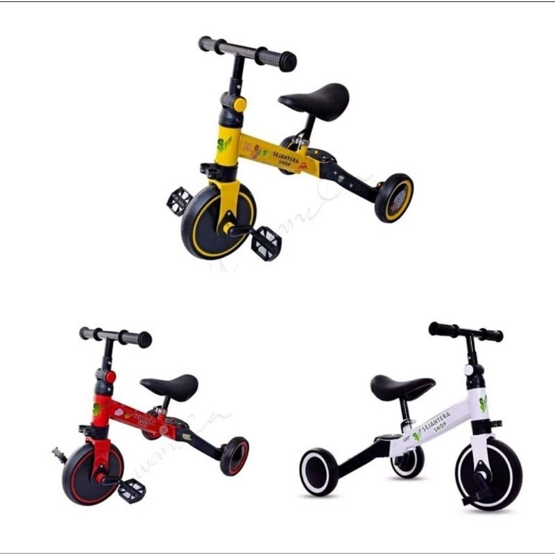 Sepeda anak roda 3/sepeda anak 2in1 Co