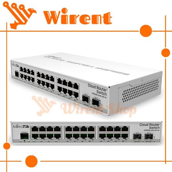 Mikrotik CRS 326 | CRS326-24G-2S+ | CRS326-24S+2Q-RM - 326-24G-2S+IN