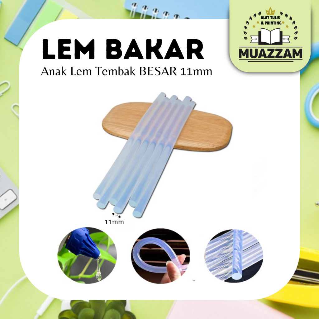

Lem Bakar Isi Lem Tembak Besar 11mm 1 pcs