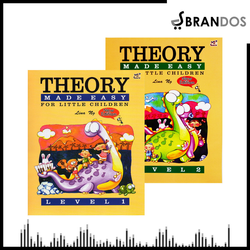 

Buku Musik Teori Anak Theory Made Easy Level 1 & 2 Music Book Lina Ng Rhythm MP Piano Gitar
