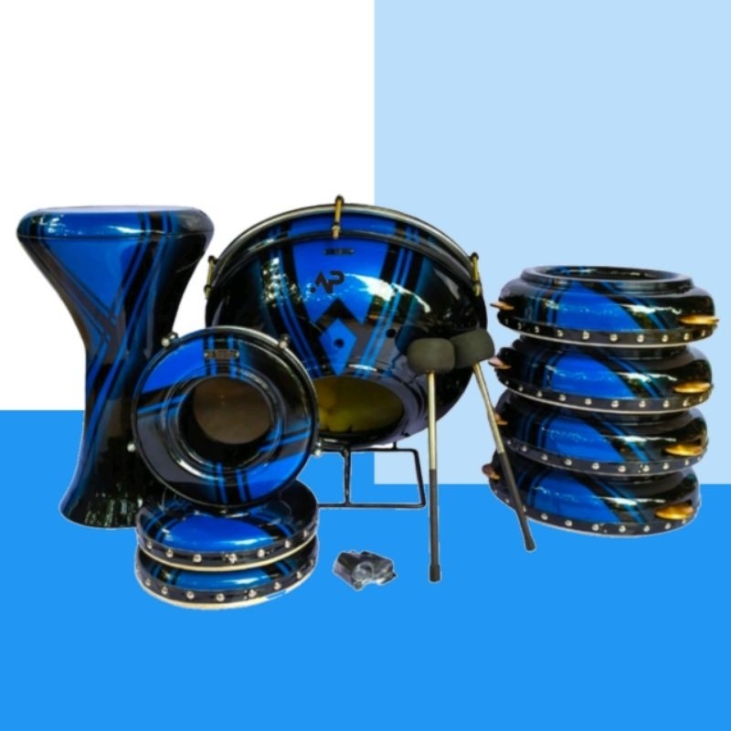 Alat Hadroh 1 Set Motif Full Set Hadroh Jepara Kualitas  TerbaikCO