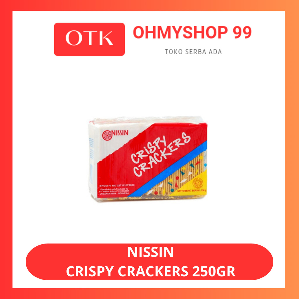 

NISSIN Biskuit Crispy Crackers 250gr