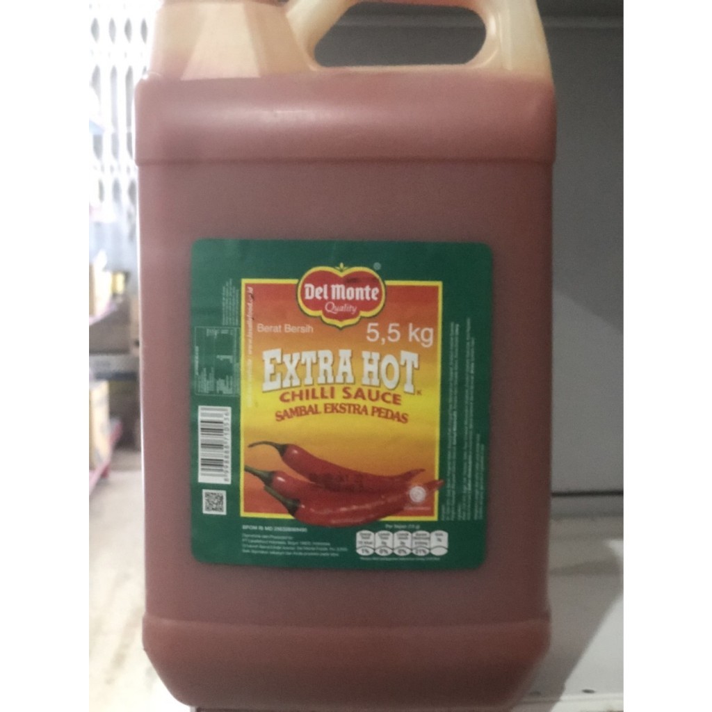 

Del Monte Extra Hot Jerigen 5.5 Kg