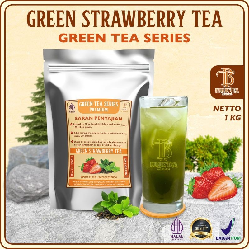 

BUBUK MINUMAN STRAWBERRY TEA 1KG