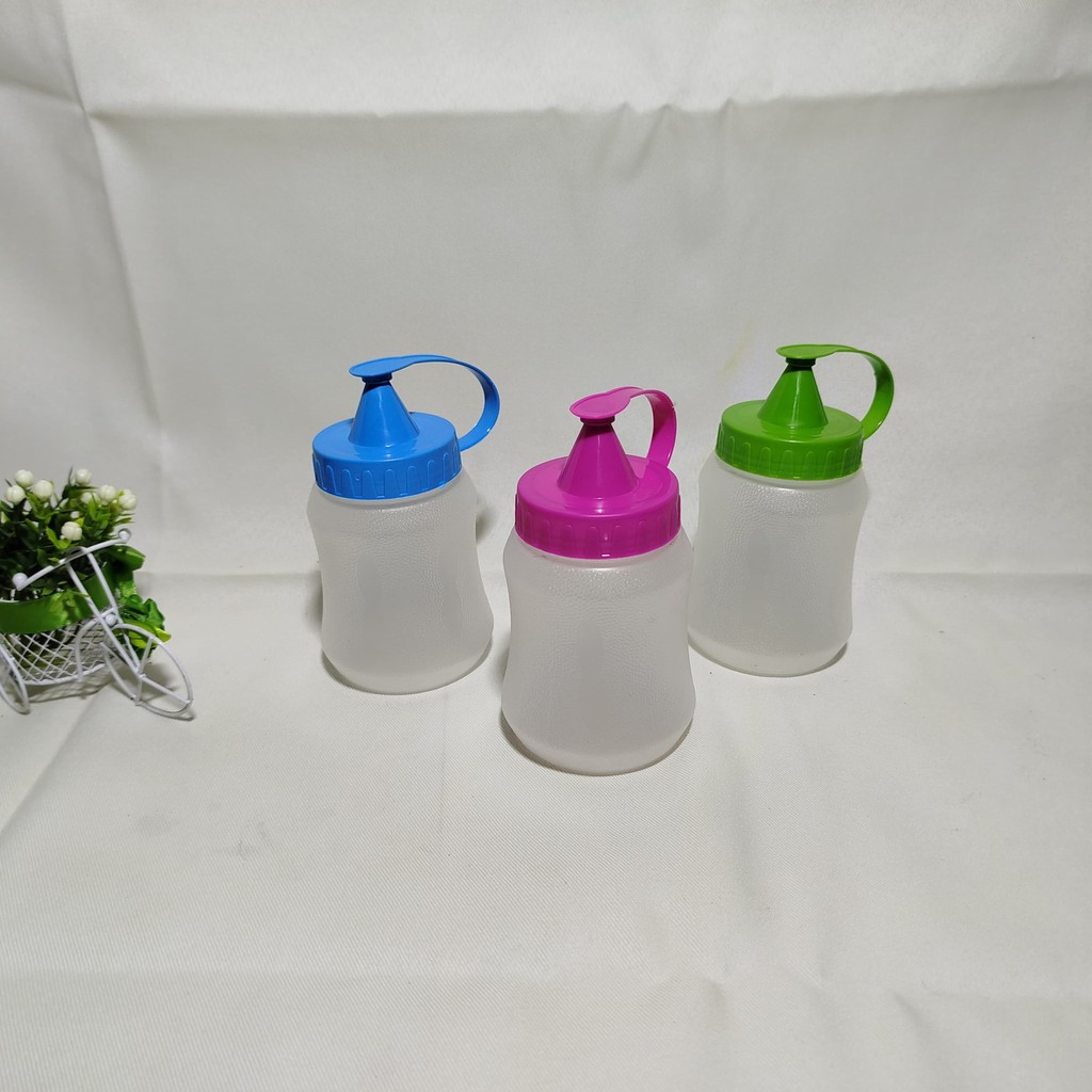 OMAHQU - BOTOL KECAP PLASTIK BOTOL SAOS KECIL 300ML BOTOL BUMBU SAOS KECAP MURAH