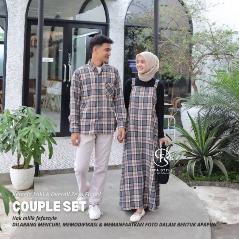 FEFA STYLE - COUPLE SET - COUPLE FLANEL