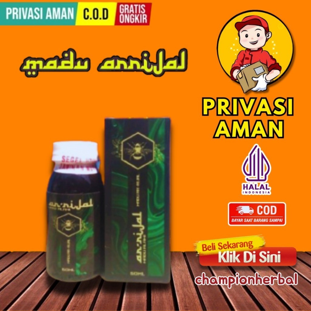 Madu ar-arrijal arrijal 100% Pria Deewasa Tahan Lama Pria Original by LvnStore.Herbal
