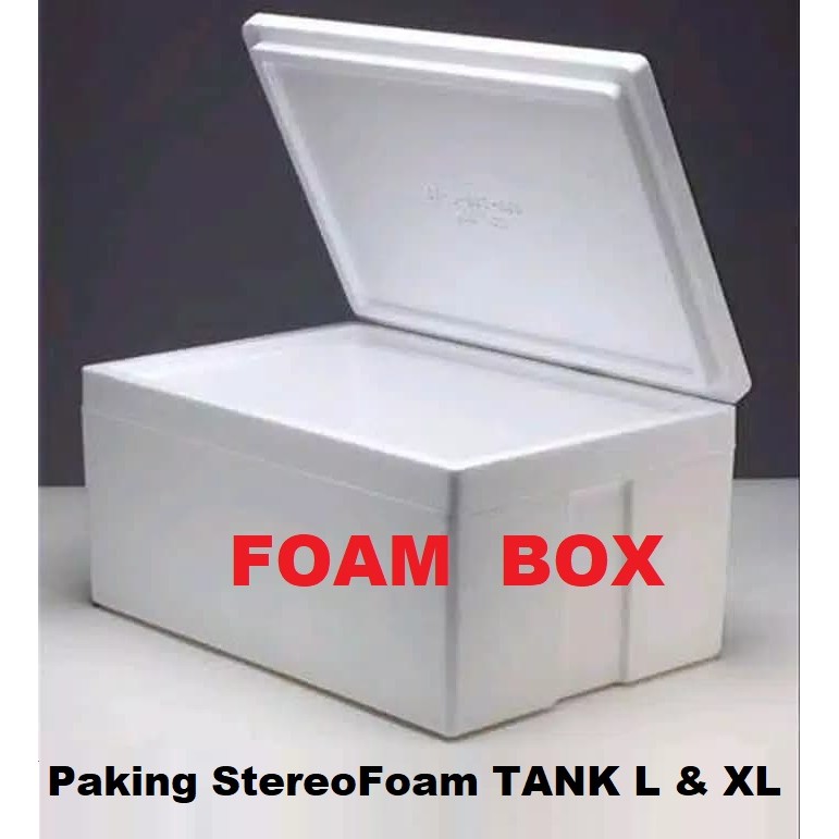 TERMURAH 75cm Jumbo Styrofoam box BESAR Kotak Gabus Box Frozen Food STEREOFOOM BOX Ikan