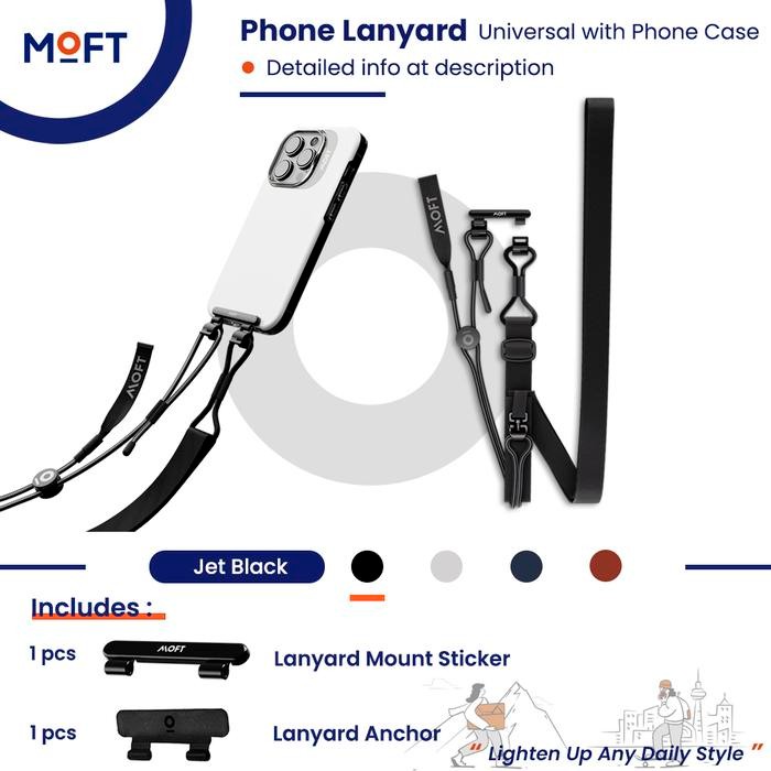 

MOFT Phone Lanyard (for Universal Phone) - Jet Black
