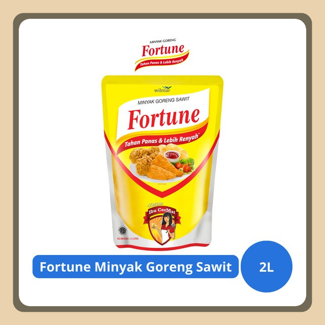 

Fortune Minyak Goreng Nabati 2L Tidak Mengubah Aroma
