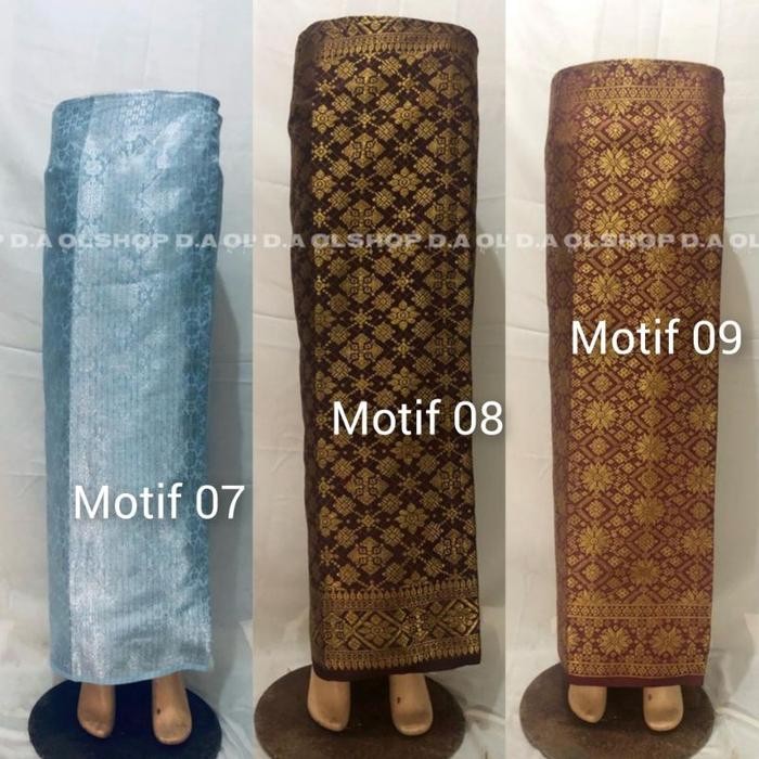 COD ROK SONGKET PALEMBANG BISA UNTUK BIG SIZE/ROK SONGKET MELAYU - Motif 9, Allsize-Jumbo