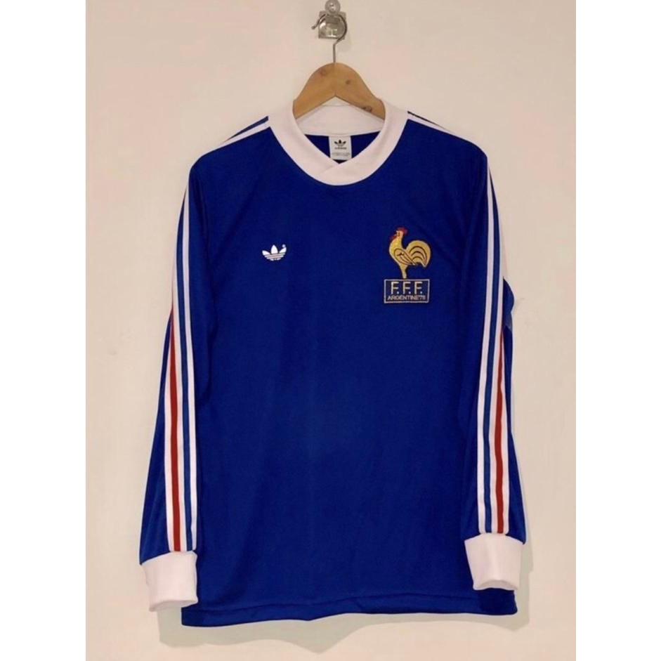 France home 1978 retro jersey - M