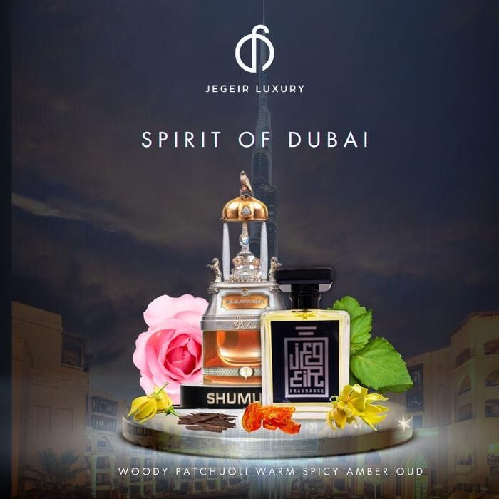 Parfum Import JGP Jegeir Parfum SHUMUKH Spirit Of Dubai - 30ml