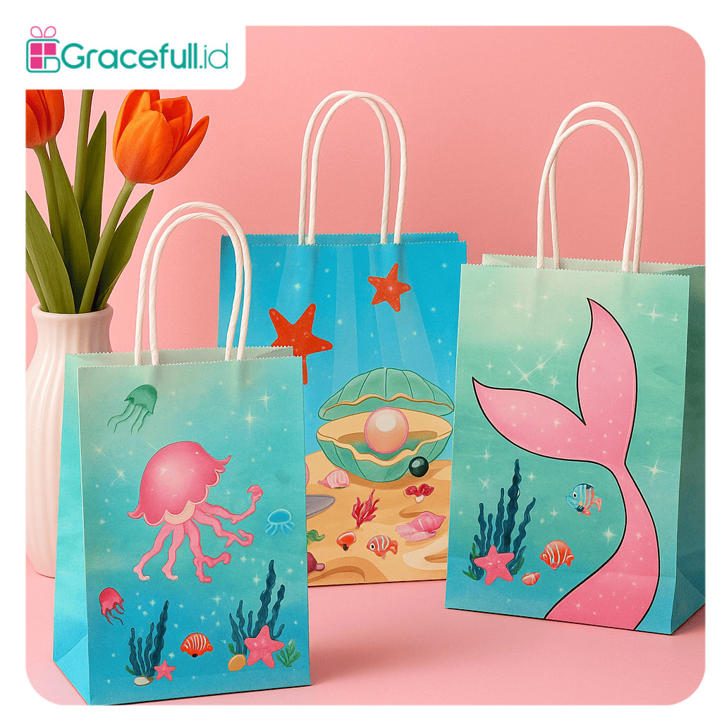 

Paper Bag Random Motif Hewan Laut Random / Goodie Bag Sea / Paper Bag Motif / Paper Bag Karakter Hewan Laut I AK02K5